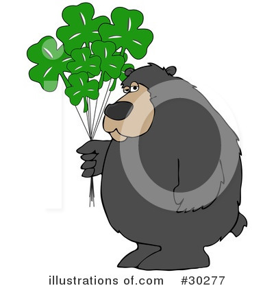 Royalty-Free (RF) Bear Clipart Illustration by djart - Stock Sample #30277