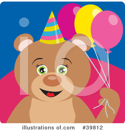 Birthday Clipart #39812 by Dennis Holmes Designs