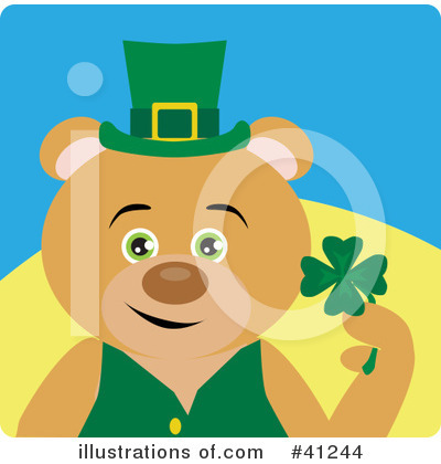 Royalty-Free (RF) Bear Clipart Illustration by Dennis Holmes Designs - Stock Sample #41244