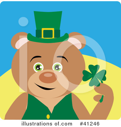 Royalty-Free (RF) Bear Clipart Illustration by Dennis Holmes Designs - Stock Sample #41246