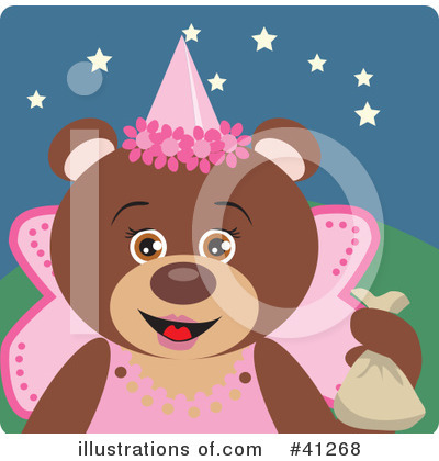 Royalty-Free (RF) Bear Clipart Illustration by Dennis Holmes Designs - Stock Sample #41268