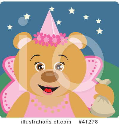 Royalty-Free (RF) Bear Clipart Illustration by Dennis Holmes Designs - Stock Sample #41278