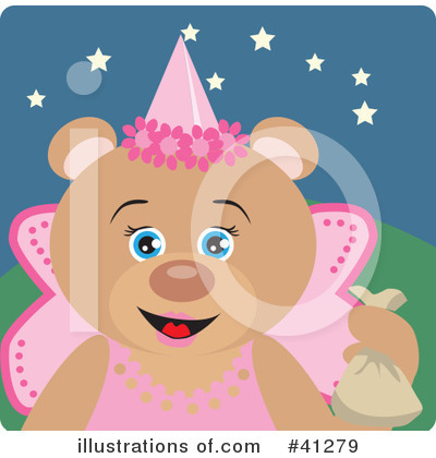 Royalty-Free (RF) Bear Clipart Illustration by Dennis Holmes Designs - Stock Sample #41279
