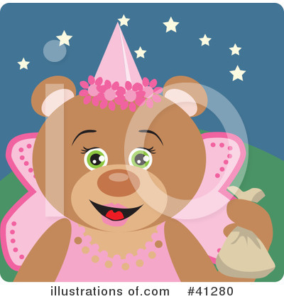 Royalty-Free (RF) Bear Clipart Illustration by Dennis Holmes Designs - Stock Sample #41280