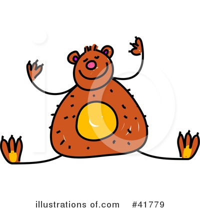 Royalty-Free (RF) Bear Clipart Illustration by Prawny - Stock Sample #41779