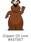 Bear Clipart #437357 by Cory Thoman