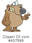 Bear Clipart #437586 by toonaday
