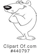 Bear Clipart #440797 by toonaday