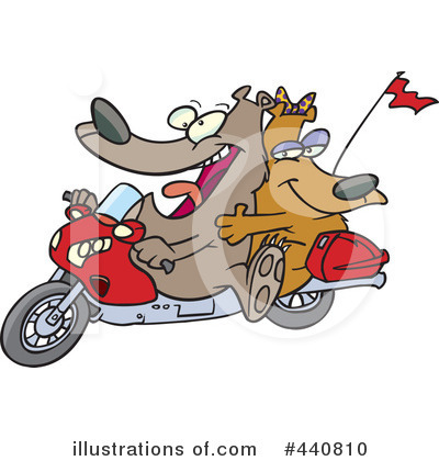 Motorcycle Clipart #440810 by toonaday