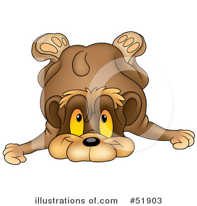 Royalty-Free (RF) Bear Clipart Illustration by dero - Stock Sample #51903