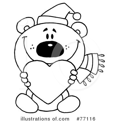 Polar Bear Clipart #77116 by Hit Toon
