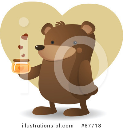 Royalty-Free (RF) Bear Clipart Illustration by Qiun - Stock Sample #87718