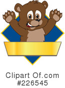 Bear Mascot Clipart #226545 by Mascot Junction