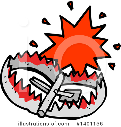 Royalty-Free (RF) Bear Trap Clipart Illustration by lineartestpilot - Stock Sample #1401156