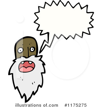 Royalty-Free (RF) Beard Clipart Illustration by lineartestpilot - Stock Sample #1175275