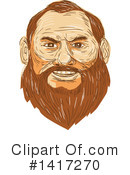 Beard Clipart #1417270 by patrimonio