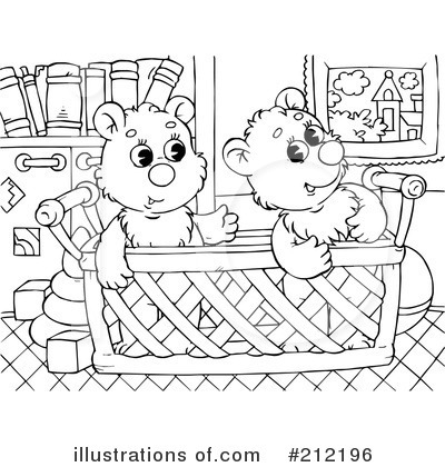 Royalty-Free (RF) Bears Clipart Illustration by Alex Bannykh - Stock Sample #212196