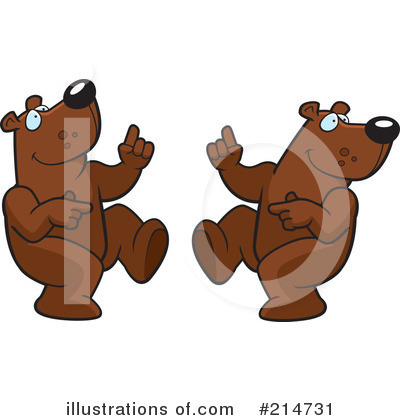 Royalty-Free (RF) Bears Clipart Illustration by Cory Thoman - Stock Sample #214731