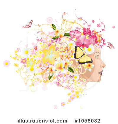 Royalty-Free (RF) Beauty Clipart Illustration by AtStockIllustration - Stock Sample #1058082