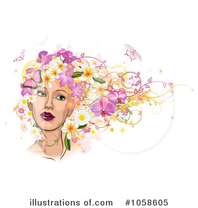 Royalty-Free (RF) Beauty Clipart Illustration by AtStockIllustration - Stock Sample #1058605