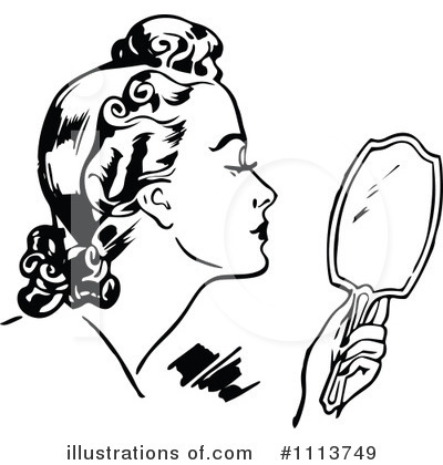 Vanity Clipart #1113749 by Prawny Vintage