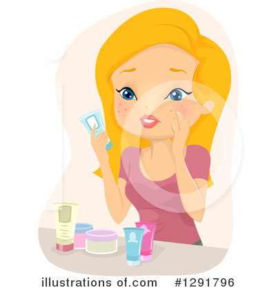 Royalty-Free (RF) Beauty Clipart Illustration by BNP Design Studio - Stock Sample #1291796