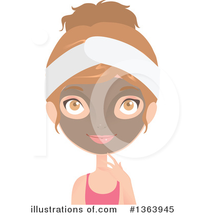 Facial Mask Clipart #1363945 by Melisende Vector
