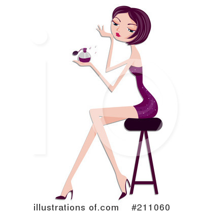 Royalty-Free (RF) Beauty Clipart Illustration by BNP Design Studio - Stock Sample #211060