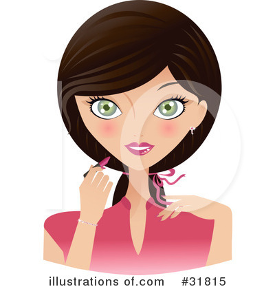 Royalty-Free (RF) Beauty Clipart Illustration by Melisende Vector - Stock Sample #31815