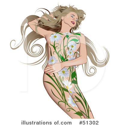Royalty-Free (RF) Beauty Clipart Illustration by dero - Stock Sample #51302