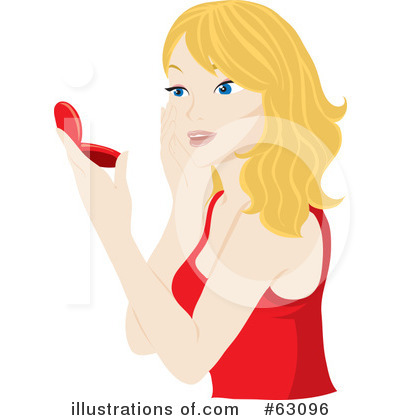 Royalty-Free (RF) Beauty Clipart Illustration by Rosie Piter - Stock Sample #63096
