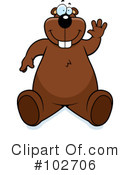 Beaver Clipart #102706 by Cory Thoman