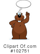 Beaver Clipart #102751 by Cory Thoman