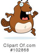 Beaver Clipart #102868 by Cory Thoman