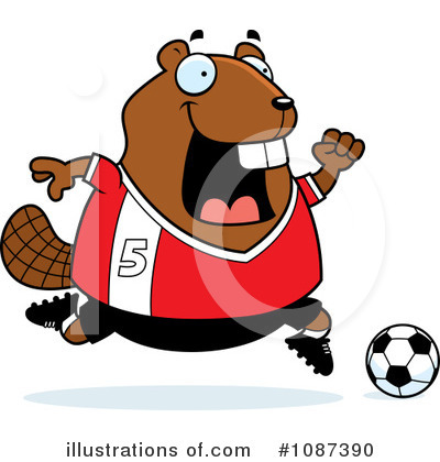 Soccer Clipart #1087390 by Cory Thoman