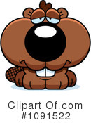Beaver Clipart #1091522 by Cory Thoman