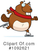 Beaver Clipart #1092621 by Cory Thoman