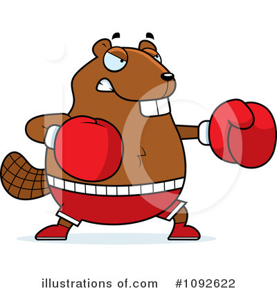 Royalty-Free (RF) Beaver Clipart Illustration by Cory Thoman - Stock Sample #1092622