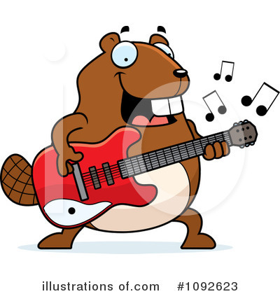 Royalty-Free (RF) Beaver Clipart Illustration by Cory Thoman - Stock Sample #1092623