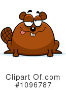 Beaver Clipart #1096787 by Cory Thoman