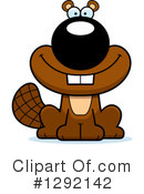 Beaver Clipart #1292142 by Cory Thoman