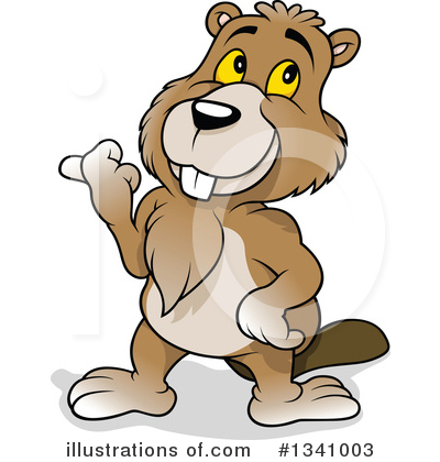 Royalty-Free (RF) Beaver Clipart Illustration by dero - Stock Sample #1341003