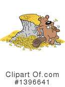 Beaver Clipart #1396641 by Johnny Sajem