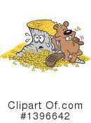 Beaver Clipart #1396642 by Johnny Sajem