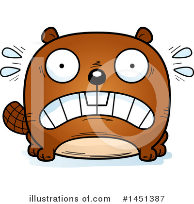 Royalty-Free (RF) Beaver Clipart Illustration by Cory Thoman - Stock Sample #1451387