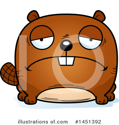 Royalty-Free (RF) Beaver Clipart Illustration by Cory Thoman - Stock Sample #1451392