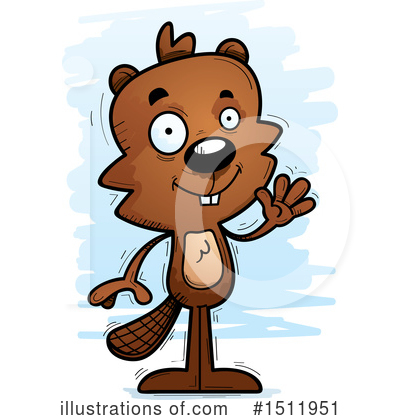 Royalty-Free (RF) Beaver Clipart Illustration by Cory Thoman - Stock Sample #1511951