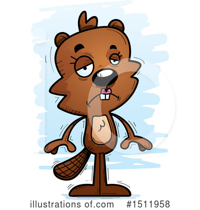Royalty-Free (RF) Beaver Clipart Illustration by Cory Thoman - Stock Sample #1511958