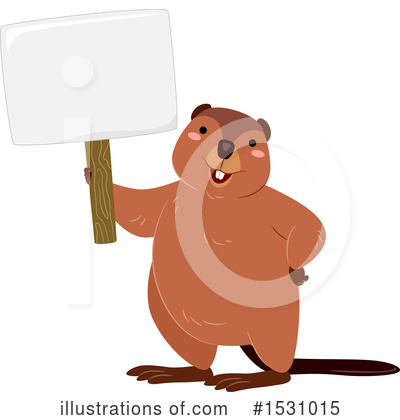 Beaver Clipart #1531015 by BNP Design Studio