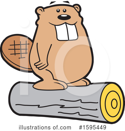 Royalty-Free (RF) Beaver Clipart Illustration by Johnny Sajem - Stock Sample #1595449